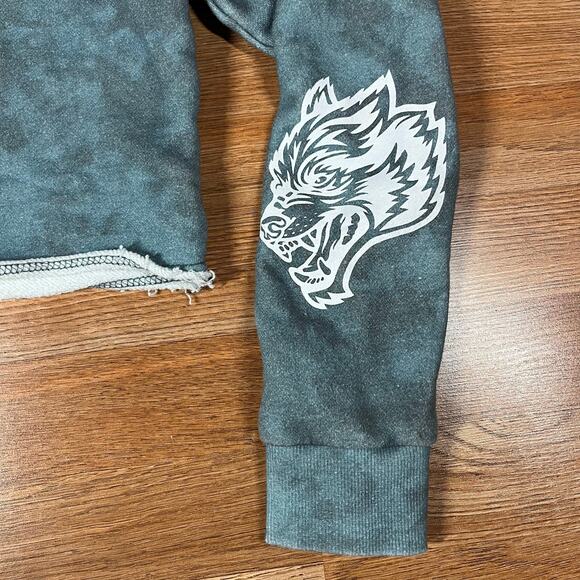 Darc Sport She Green Pullover Cropped Crewneck Women’s Sz S Preowned - Picture 3 of 5